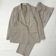 ともち様　UNIQLO ダブル ジャケット セットアップ スマート パンツ L