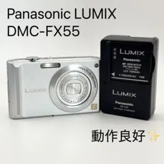 【動作良好】Panasonic DMC-FX55 CCD 810万画素付属品付き Panasonic LUMIX DMC-FX55 Digital Camera (Black) DMC-FX55K B&H