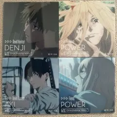 チェンソーマン スクエアクリアカード　デンジ、アキ、パワー