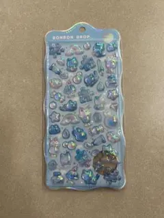 ボンボンドロップシール　そらネコ　ちゅるきら