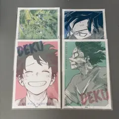 ヒロアカ 原画展 ワンシーンカードコレクション 緑谷出久 飯田天哉　A組