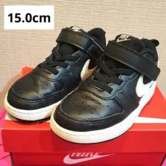 ナイキキッズスニーカー コートボロー ロー コートバーロウ 黒 15.0cm