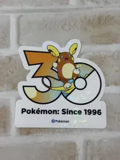 ポケモン 30周年 ステッカー コダック 韓国 メガフェスタ ランダム