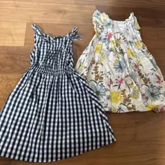 ノースリーブワンピース2点セット