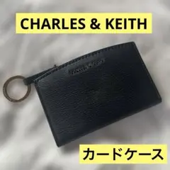 CHARLES & KEITH ブラックカードケース