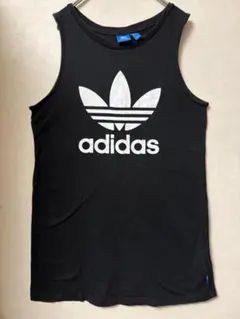 #4467 adidas オリジナルス タンクトップ ブラック XS