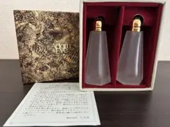 【未使用・箱付】たち吉 Adam＆Eve ガラス製 卓上調味料入れ 2本セットのサムネイル