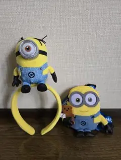 USJユニバ　ミニオンカチューシャ ミニオンポシェット