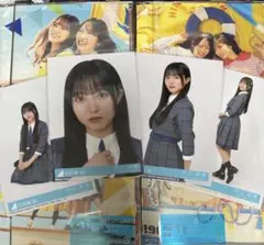 片山紗希 生写真 お願いバッハ！封入 4種 コンプ 日向坂46 4