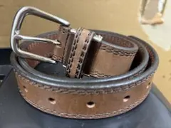 EDWIN ブラウンレザーベルト