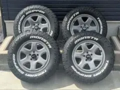 MONSTA 265/65R17 タイヤホイール4本 RAV4アドベンチャー - メルカリ
