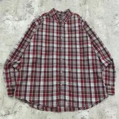 く*り様 エディーバウアー　チェック　アウトドア　トップス　長袖シャツ　古着　レ