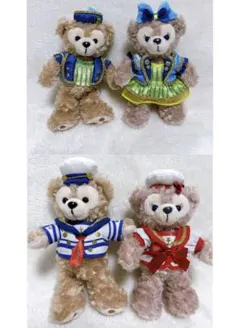 ディズニー ダッフィー シェリーメイ ぬいぐるみバッジ 15周年 セーラー