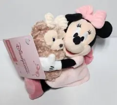 激カワ♡ 香港ディズニー　ミニーシェリーメイぬいぐるみとトートバッグセット 激カワ♡ 香港ディズニー ミニーシェリーメイぬいぐるみとトートバッグ