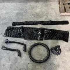 ハンドメイド！】自転車・ブービーカー用 三段シート・エアロセット 
