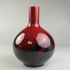 ロイヤル・ドルトン 1617 フランベ　ヴェインド フラワーベース 花瓶　中古 ロイヤル・ドルトン 1617 フランベ ヴェインド フラワーベース 花瓶