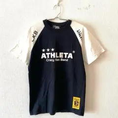 ☆【アスレタ】Tシャツ フットサル サッカー 綿100％ ラグランスリーブ S