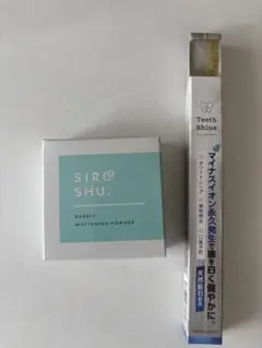 シロッシュ BUBBLE WHITENING POWDER 歯ブラシセット - メルカリ