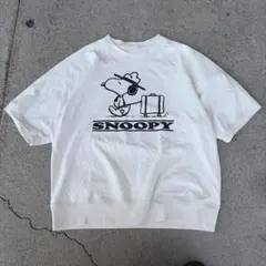に*う様 24SS GU ✖️ PEANUTS スヌーピー ビッグシルエット T