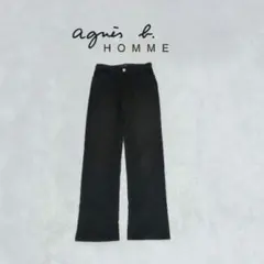 agnes b homme 90s フランス製 セミワイドストレートスラックス - メルカリ