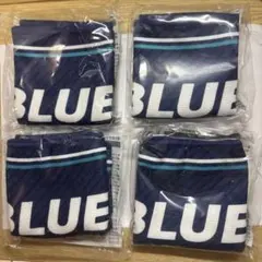 SAMURAI BLUE 応援タオルマフラー 晴れ風 4枚セット