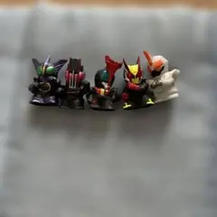 仮面ライダー　指人形　５体セット