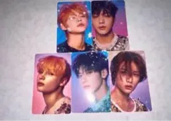 TXT FREEFALL アルバム ユニバ　特典 トレカ　5種コンプ