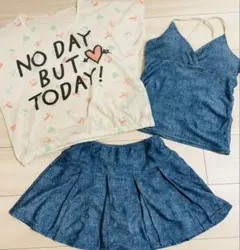 キッズ 170 セパレート水着 セット