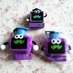 教育番組 ぬいぐるみバッジ フィギュア 3点セット