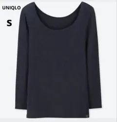 ユニクロ ヒートテックエクストラウォームUネックT(8部袖・極暖) インナー