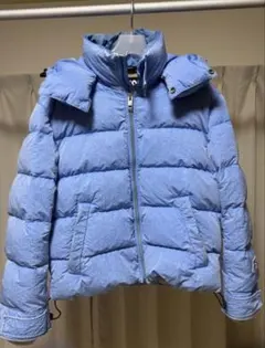 DIESEL ダウンジャケット ライトブルー 数日で古着屋に売ります