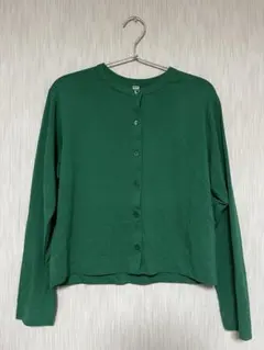 UVカットジャージークルーネックカーディガン