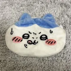 ちいかわ ハチワレ トレーディングおかおポーチ ぬいぐるみポーチ