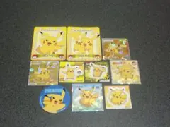 ピカチュウ　１０枚セット　ポケモンシール