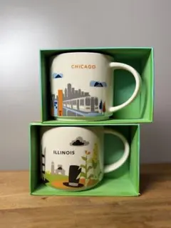 【未使用】希少 Starbucks マグカップセット（シカゴ）