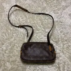 【訳あり】ルイ・ヴィトン　ショルダーバッグ　マルリーバンドリエール