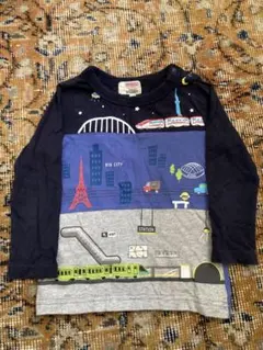 FISH CHIPS 長袖カットソー 97cm 都市デザイン