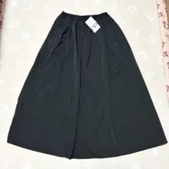 美品✨ ZARA ブラック フレアスカート ゴムウエスト