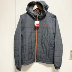 新品 PUMA プーマ フード付き 中綿ジャケット キルティング メンズM