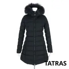 定価25万：TATRAS 01サイズ【LAVIANA】フード付きダウンジャケット