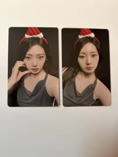 babymonster ローラ　rora トレカ　ラキドロ　クリスマス　2枚