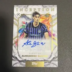 Topps Inception Alessandro Bastoni 친필 사인