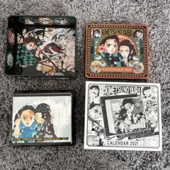 鬼滅の刃 コミックカレンダー2021 特製缶入り日めくりカレンダー