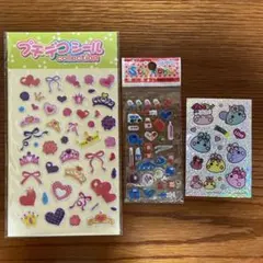 キャラクターシール ほっぺちゃん　プチデコシール3枚セット