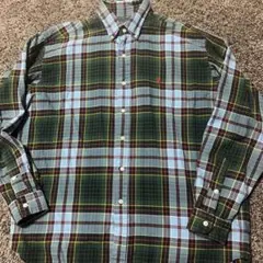 好配色 90s Ralph Lauren チェックシャツ ネルシャツ OLD