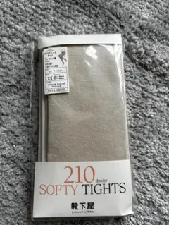 【靴下屋】日本製210デニール タイツ アイボリー M～Lサイズ 新品未使用
