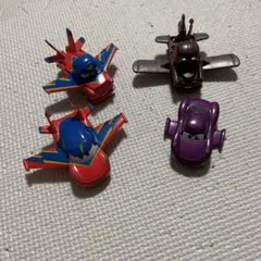 トミカ カーズ ライトニング・マックイーン ホークタイプ4台セット ※廃番レア品