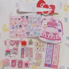 1990〜1999年製サンリオおまけプレミアム計48個ダブり非売品キティマイメロ 1990〜1999年製サンリオおまけプレミアム計48個ダブり非売品