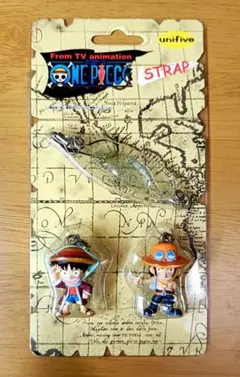 ONE PIECE ルフィ＆エース ストラップセット