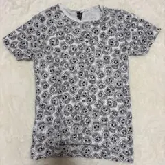 00s【archive】scull print Tshirt/Y2K◎